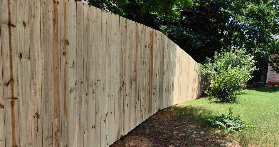 Wood Fence Installation Wood Fence Installation
